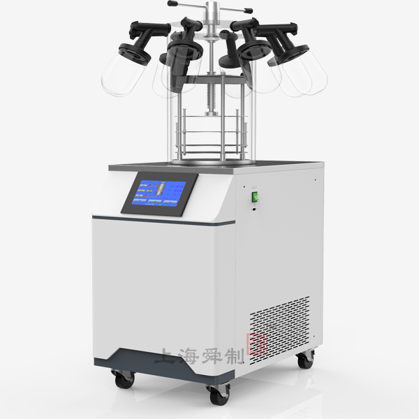 真空冷凍干燥機FD-12DG-80（多歧管掛廣口瓶壓蓋型，冷阱溫度-80℃，凍干面積0.075㎡）